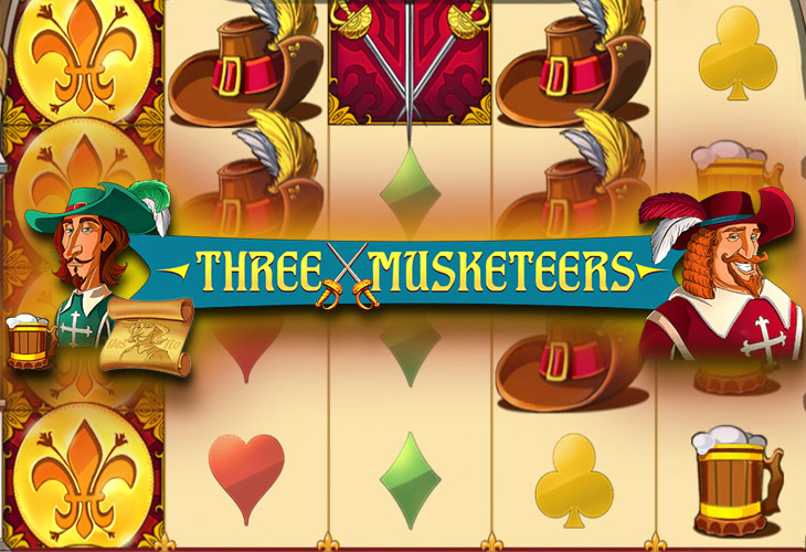 Three Musketeers - Red Tiger Gaming slot at One Casino Casino